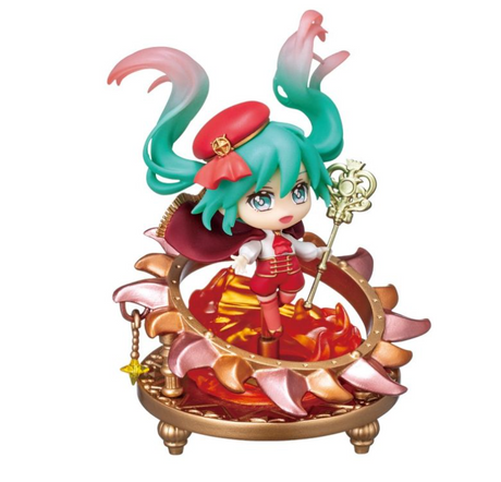 Figurines Re-Ment Starrium Room de Hatsune Miku – 4 modèles aléatoires inspirés de la lune, des étoiles et des planètes.