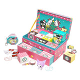 Calendrier de l’Avent Sanrio Keepsake Box avec surprises Hello Kitty, Kuromi et autres personnages.