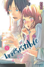 manga Irresistible tome 1 montrant Serina surprise face au garçon qu’elle aime dans une ambiance douce et lumineuse.