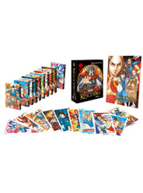 Coffret collector Kingdom Box 6 – tomes 51 à 60 avec général en armure noire et rouge, manga de Yasuhisa Hara.