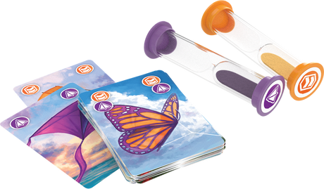 Kites jeu coopératif Matagot boîte illustrée cerfs-volants colorés