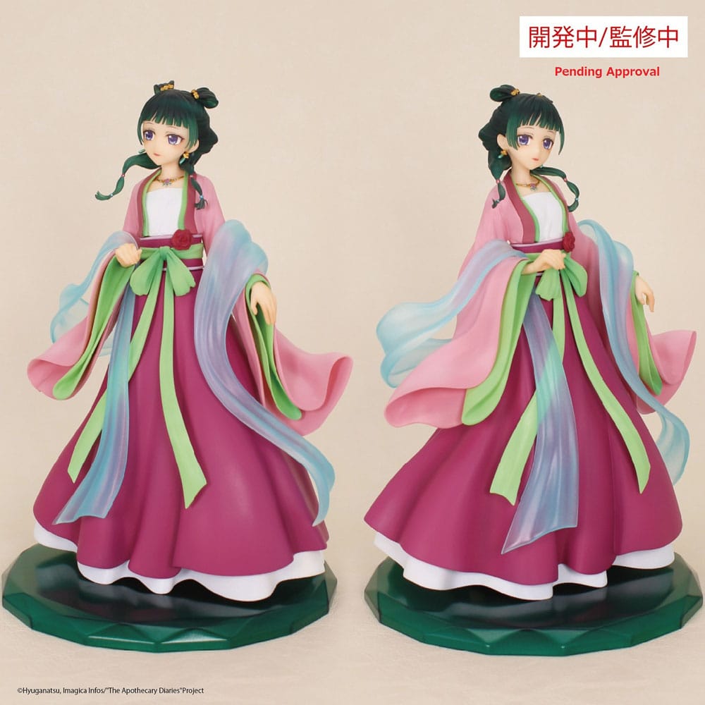 Statuette Les Carnets de l’Apothicaire Maomao 20 cm PVC – figurine officielle avec tenue traditionnelle