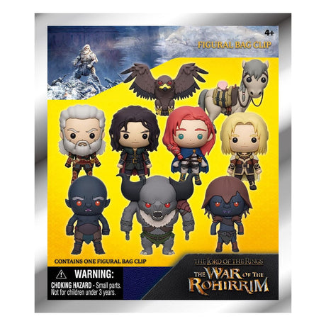 Porte-clés 3D Le Seigneur des Anneaux War of the Rohirrim modèle aléatoire