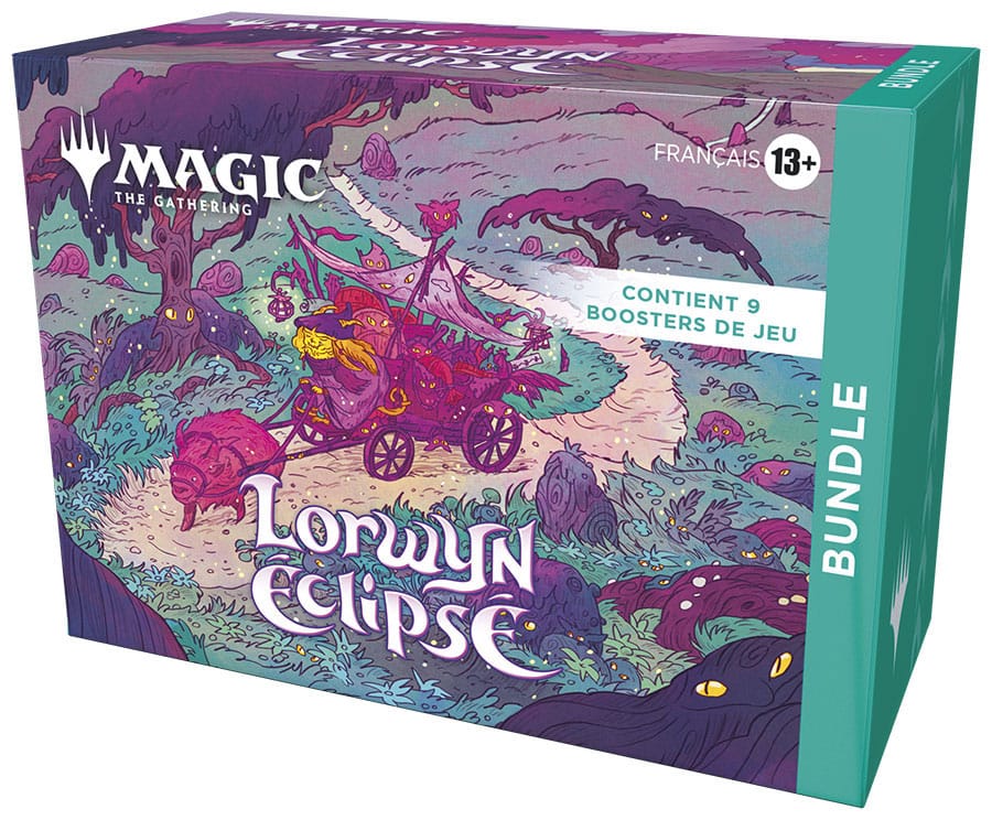 Bundle Magic The Gathering Lorwyn Éclipsé version française avec 9 boosters