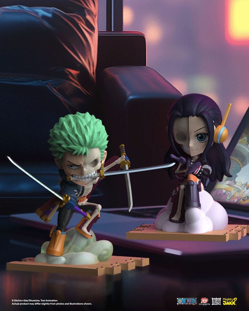 Figurines One Piece XXRAY 4" Egghead Arc Series Part 1 en blind box avec modèles aléatoires.