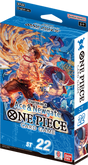 Boîte du Starter Deck One Piece Card Game ST-22 Ace & Newgate en version anglaise, avec Portgas D. Ace et Edward Newgate sur l’illustration.