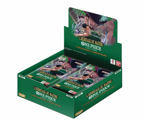 Display One Piece Card Game OP12 L’Héritage du Maître – Boîte de 24 boosters