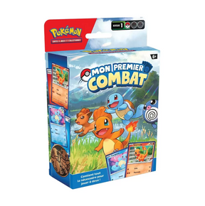 Coffret Pokémon JCC Mon Premier Combat – kit d’initiation Salamèche et Carapuce