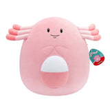 Peluche Leveinard Squishmallows Pokémon 35 cm rose, douce et moelleuse