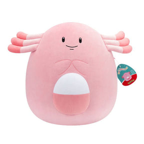 Peluche Leveinard Squishmallows Pokémon 35 cm rose, douce et moelleuse
