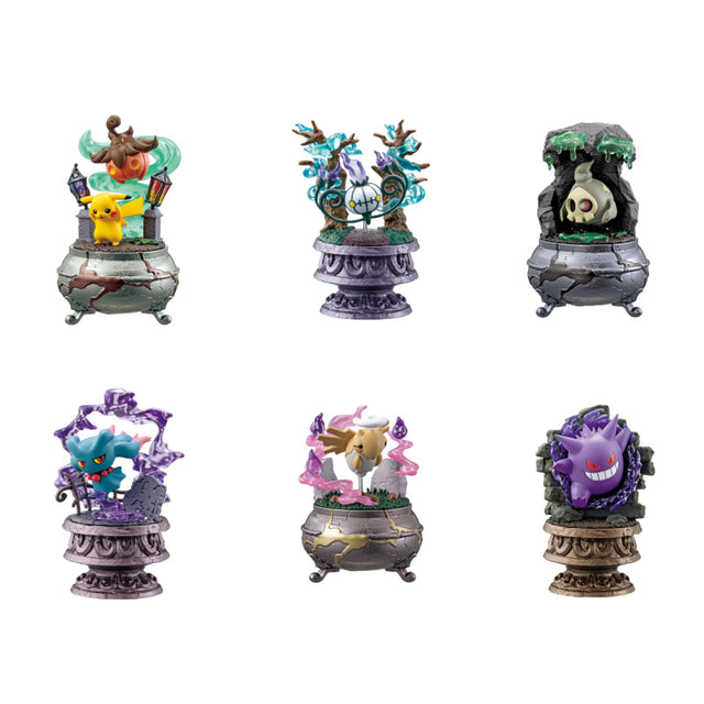 Boîte mystère Pokémon Re-Ment Little Night Vol 2 figurine aléatoire parmi 6 modèles mini diorama