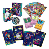 Valisette Pokémon Coffre aux Trésors 2025 illustrée par Gardevoir et Méga-Lucario.