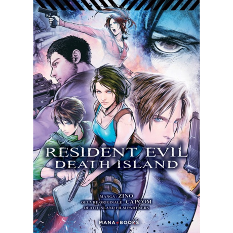 Couverture du manga Resident Evil Death Island
