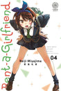 manga Rent-a-Girlfriend tome 4 de Reiji Miyajima, montrant Ruka Sarashina en uniforme scolaire, adoptant une pose énergique et déterminée.