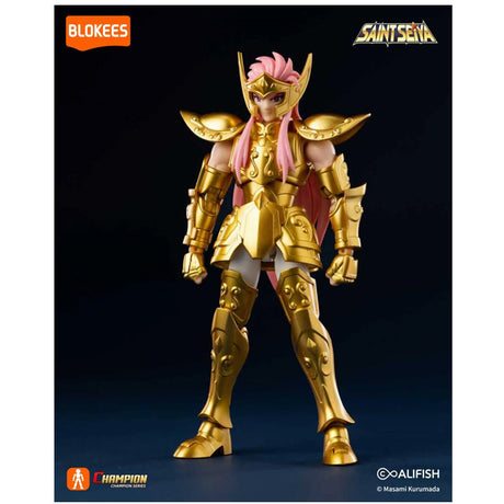 Figurine Saint Seiya Blokees Champion Class Aquarius Camus armure d or du Verseau