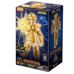 Figurine Blokees Saint Seiya Champion Class Leo Aiolia en armure d or Gold Cloth