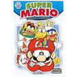 Couverture de Super Mario Manga Adventures Tome 25 de Yukio Sawada, avec Mario souriant au premier plan, Bowser et plusieurs personnages de l'univers Nintendo sur fond bleu, éditions Soleil Manga.