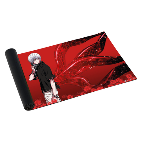 Tapis de jeu Tokyo Ghoul Kaneki rouge playmat TCG