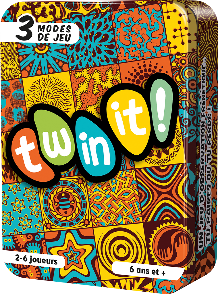 Twin It jeu de société observation et rapidité boîte officielle
