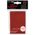 Protèges-cartes Ultra PRO Deck Protector rouge standard 50 sleeves