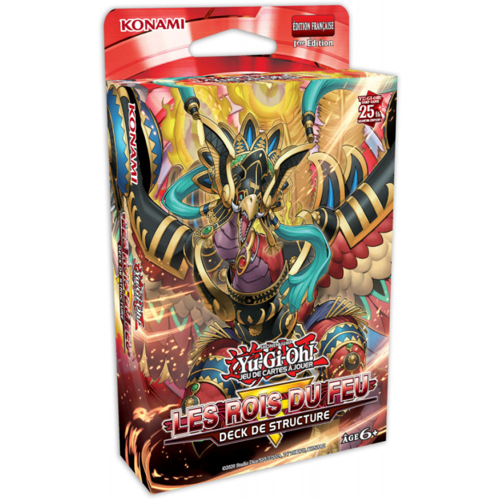 Deck de Structure Yu-Gi-Oh Les Rois du Feu édition française