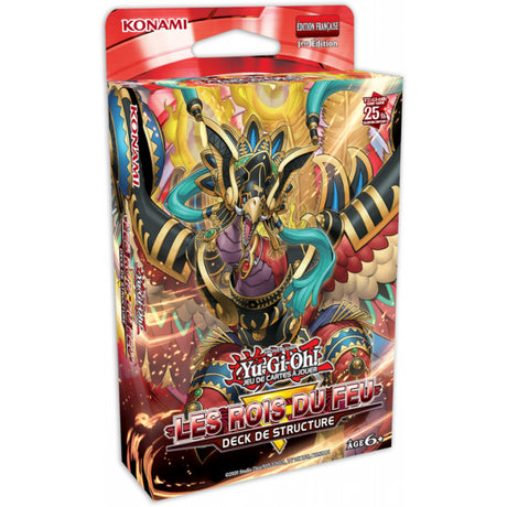 Deck de Structure Yu-Gi-Oh Les Rois du Feu édition française
