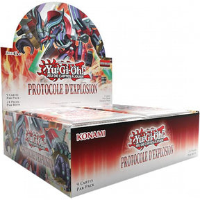 Display Yu-Gi-Oh Protocole d’Explosion boîte de 24 boosters édition française Konami