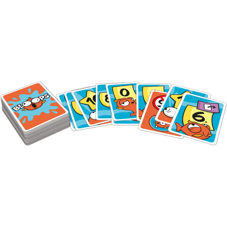 Jeu de société Bloops boîte jeu de cartes bluff Asmodee