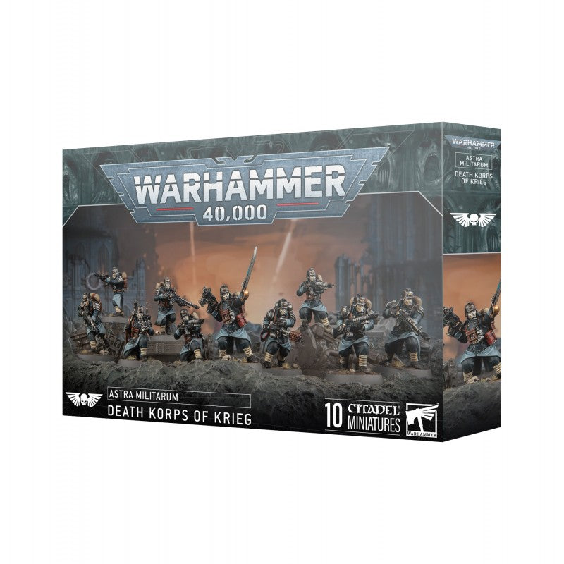 Figurines Death Korps of Krieg Astra Militarum Warhammer 40K