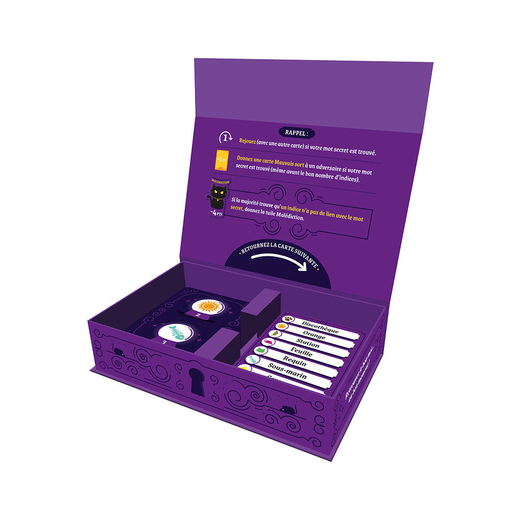 Jeu Maudit Mot Dit boîte jeu de société ambiance mots