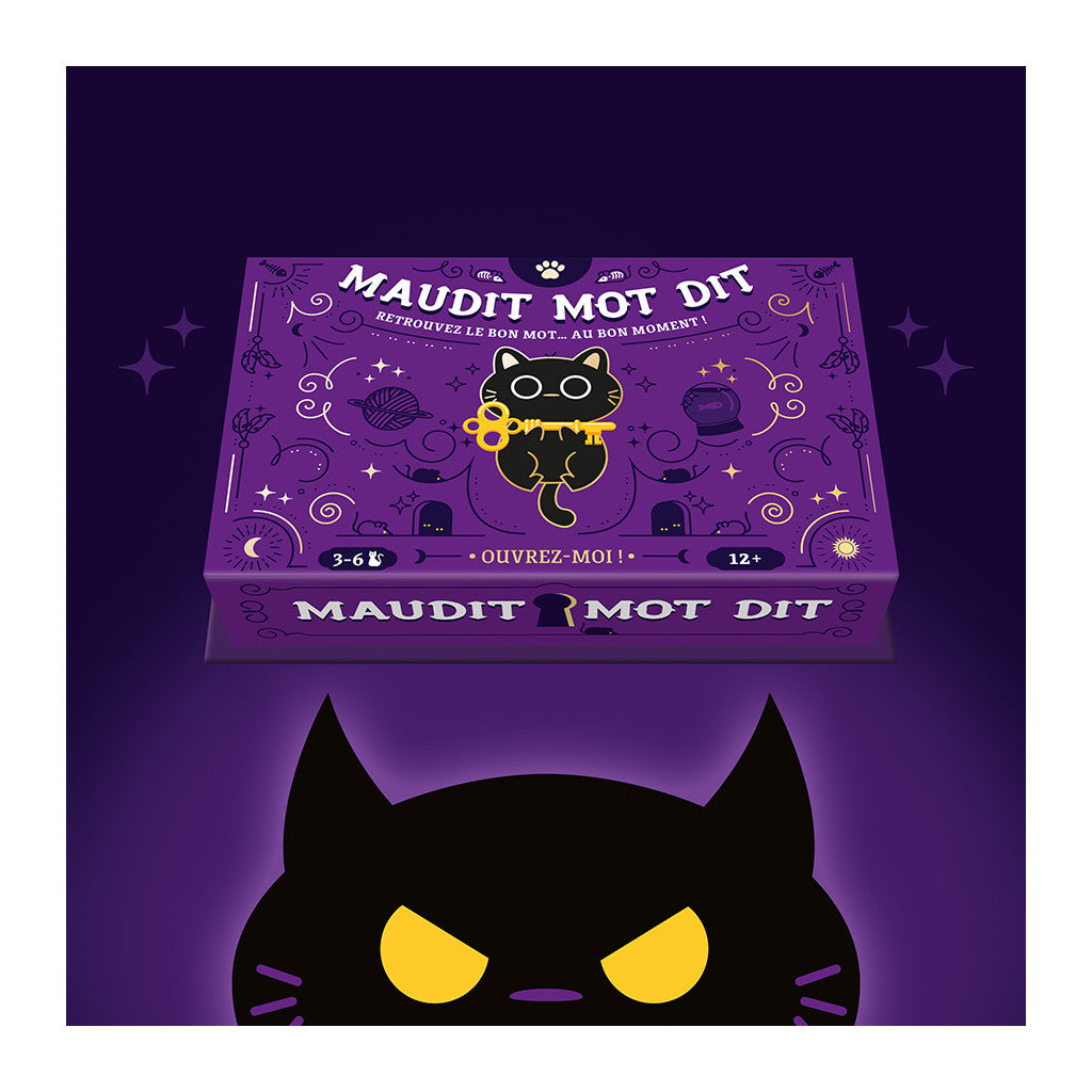 Jeu Maudit Mot Dit boîte jeu de société ambiance mots