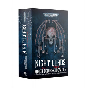 Livre Warhammer 40,000 Night Lords La Trilogie de Aaron Dembski-Bowden publié par Black Library.