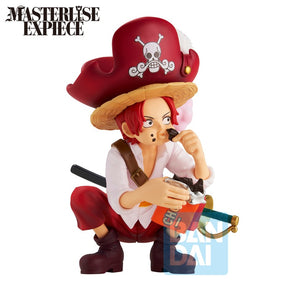 Figurine One Piece Ichibansho Shanks jeune Roger Pirates – Bandai officielle.