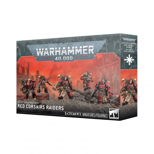Warhammer 40k Red Corsairs Raiders figurines Chaos Space Marines