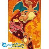POKEMON - Poster Maxi 91,5x61 - Type Feu