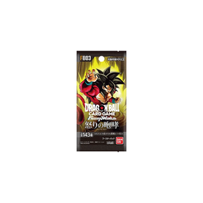 Booster Dragon Ball Super Card Game Fusion World FB03 Raging Roar version japonaise scellé Bandai