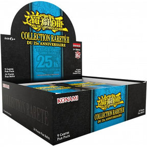Display Yu-Gi-Oh! Collection Rareté II 25e Anniversaire – 24 boosters en français