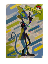 Lezargus Inteleon Battle Bromide Gum Card Holo Pokemon Japanese