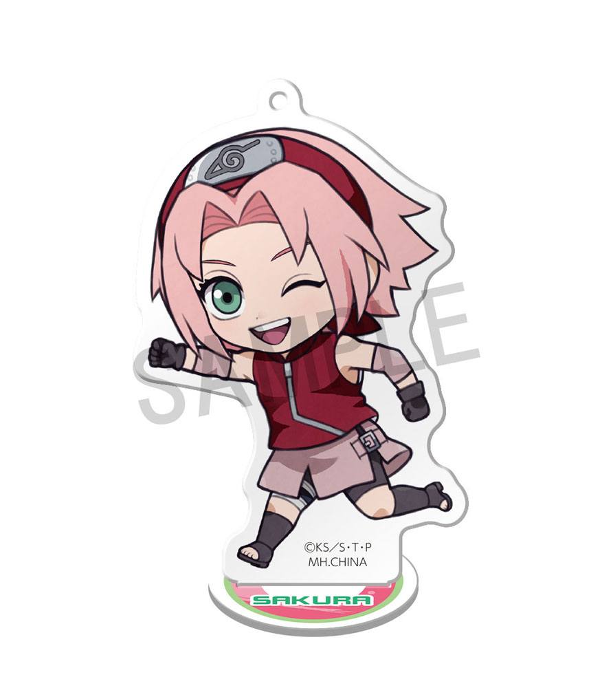 Naruto assortiment figurines acrylique TokoToko Mascot Vol. 1 - Sakura
