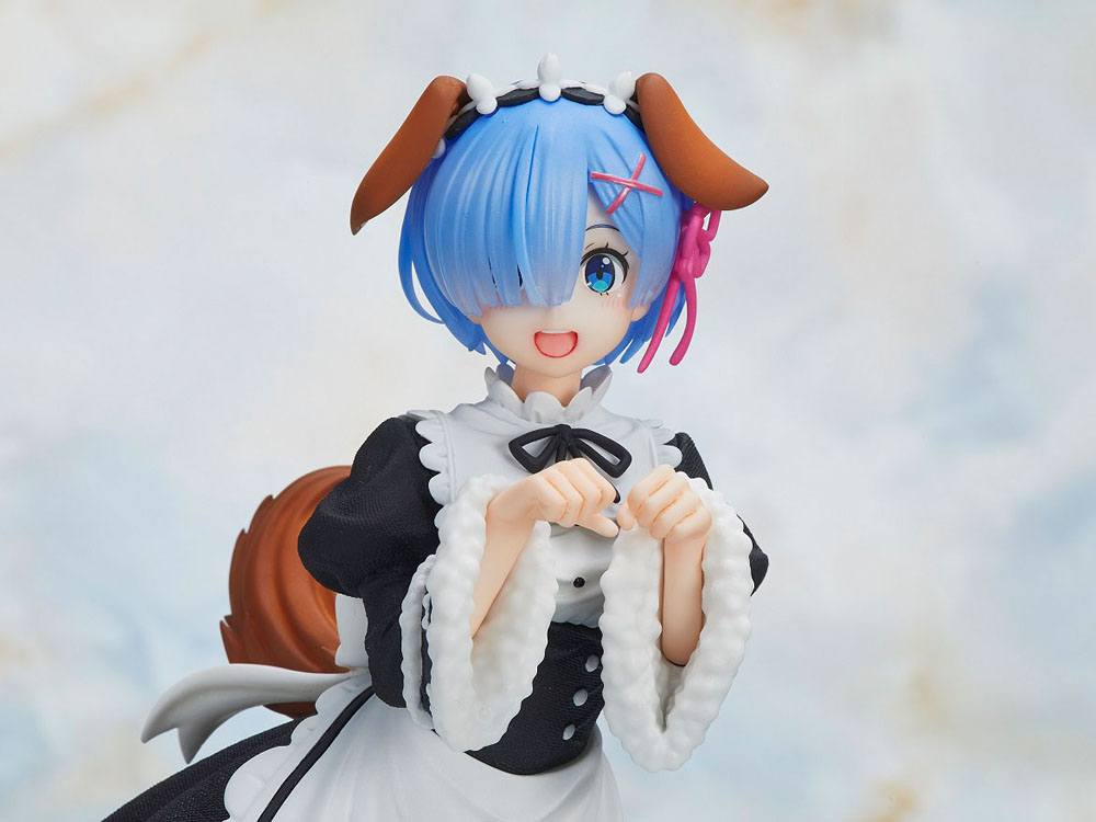 Re:Zero Figurine PVC Coreful Rem Memory Snow Dog Ver.